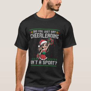 Camiseta Você Acabou De Dizer Que Cheerleader De Cheerhead 