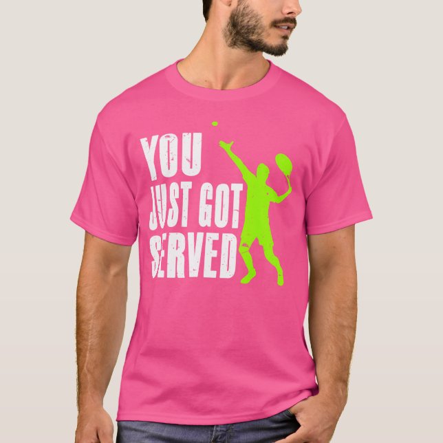 Camiseta Você Acabou De Ser Servida De Tênis (Frente)