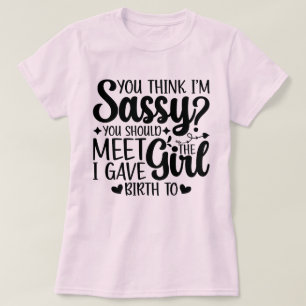 Camiseta Você acha que eu sou infeliz que você deveria conh