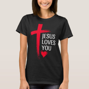 Camiseta Você Ama Jesus Projeto Coração Cruz Amor Cristão 