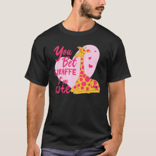 Camiseta Você Aposta Girafa Eu Sou Bonito Bebê
