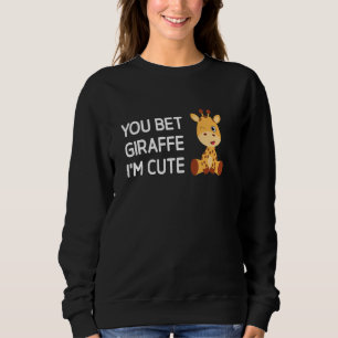 Camiseta Você aposta Girafa que eu sou bonito, engraçado, P