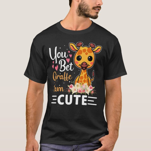 Camiseta Você aposta que eu sou fofa, Meninos da Girafa e (Frente)