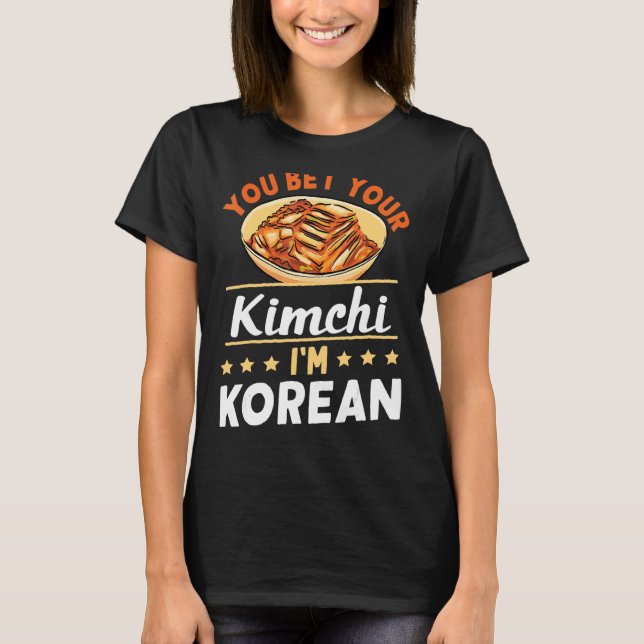 Camiseta Você aposta que seu Kimchi eu sou coreano (Frente)