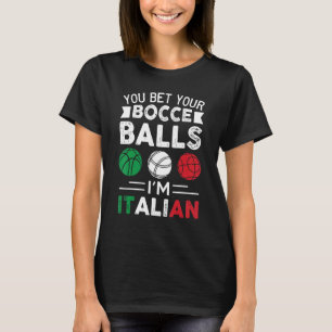 Camiseta Você aposta que suas bolas de futebol eu sou a ban