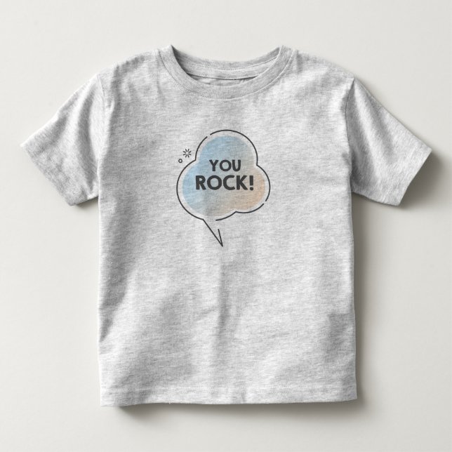 Camiseta Você arrasa texto em nuvem de bate-papo emoji (Frente)