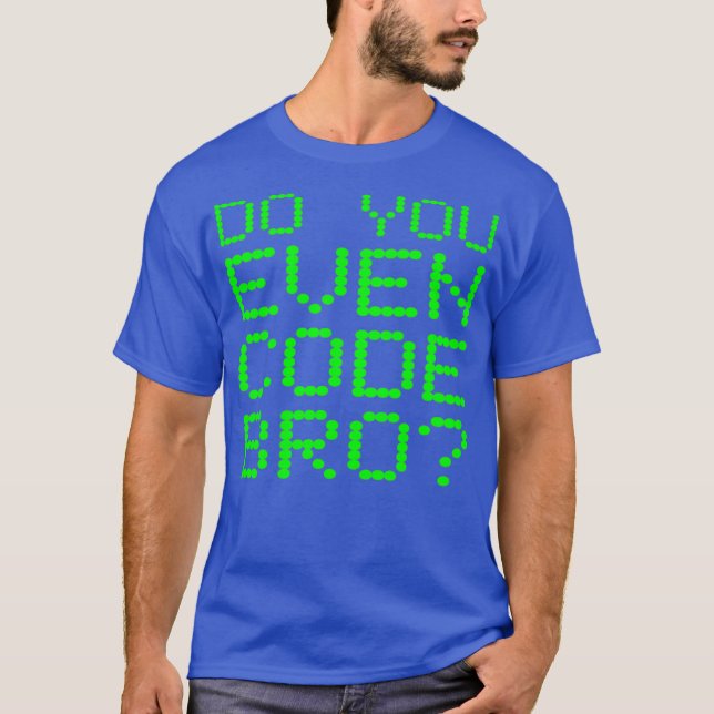 Camiseta Você Até Codifica Codificação Engraçada De Program (Frente)