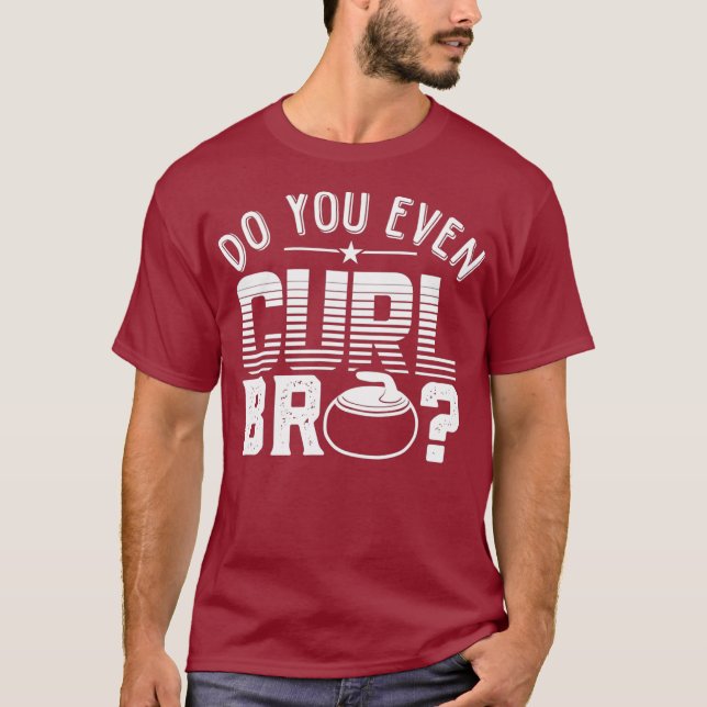 Camiseta Você Até Curva Bicep De Pedra Branca? (Frente)