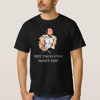 Camiseta você até mesmo ganha humor medieval