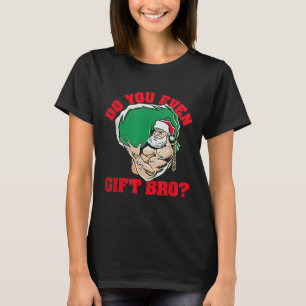 Camiseta Você Até Oferece Papais noeis Engraçados Que Levan