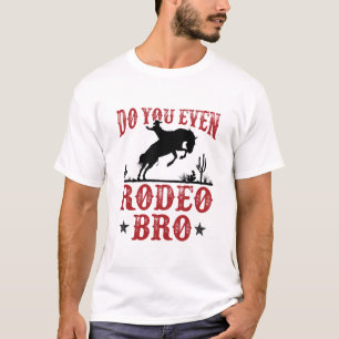 Camiseta Você Até Rodeo Irmã Curiosa Garoto Ocidental?
