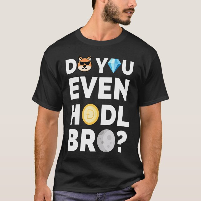 Camiseta Você Até Tem Criptomoeda De Dogecoina (Frente)