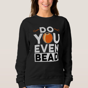 Camiseta Você Até Trabalha Com Miçangas Costureira À Mão Co