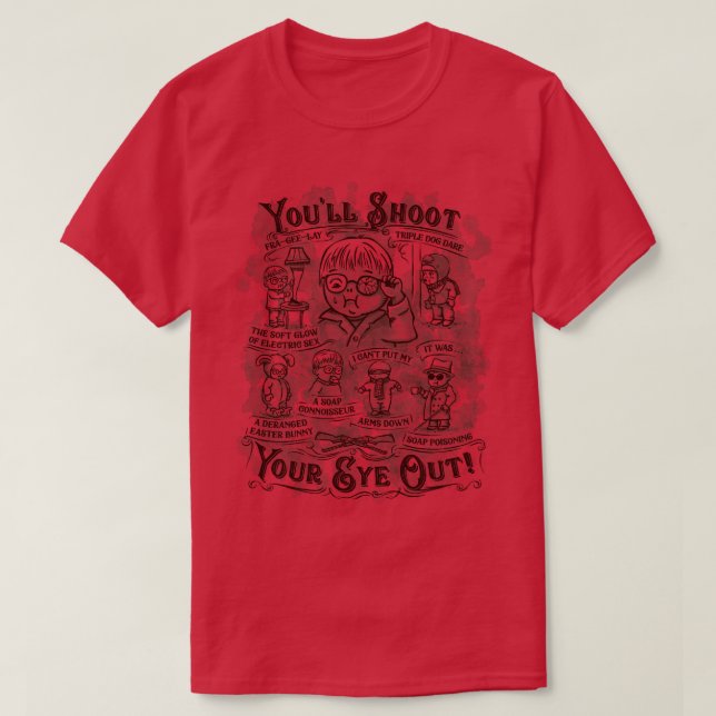 Camiseta Você Atira Seu Olho Para Fora (Frente do Design)