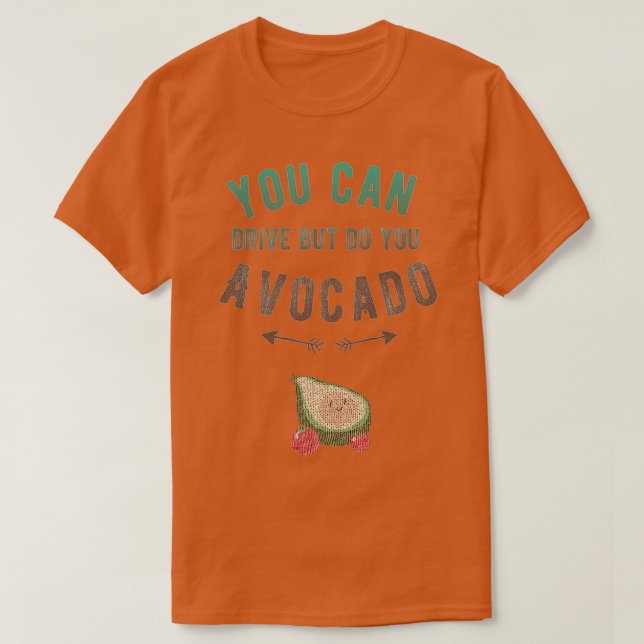 Camiseta Você Avocado (Frente do Design)
