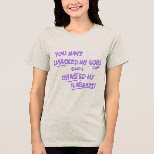 Camiseta Você Bateu nos Meus Gobs (Frente)