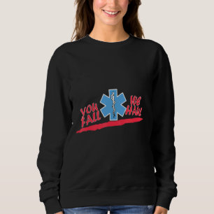 Camiseta Você Cai Nós Levamos O Medicamento Paramédico Do C