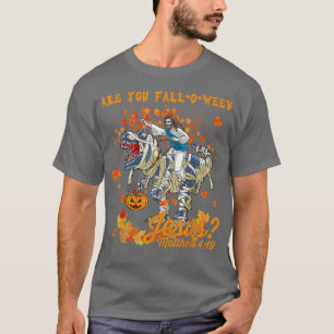 Camiseta Você Caiu De Jesus Mateus 4 19 Halloween D