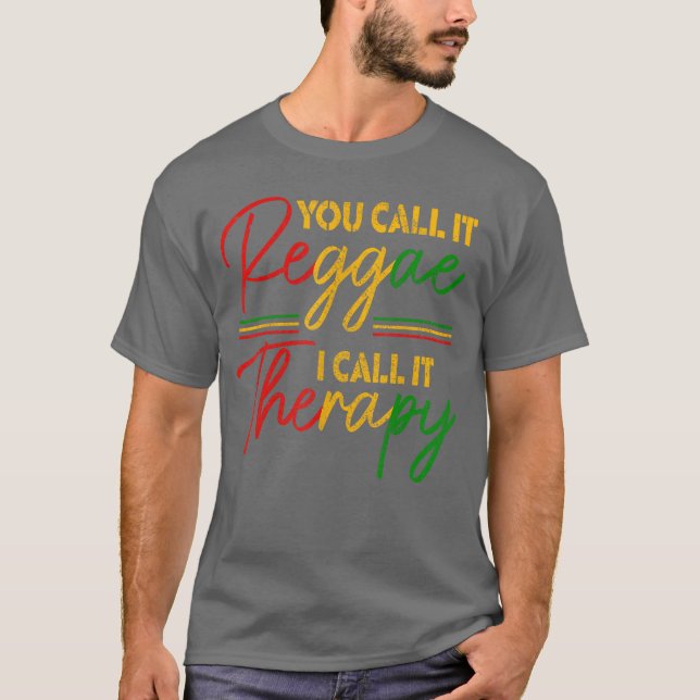 Camiseta Você Chama de Reggae Eu Chamo de Itherapy Rasta Ra (Frente)