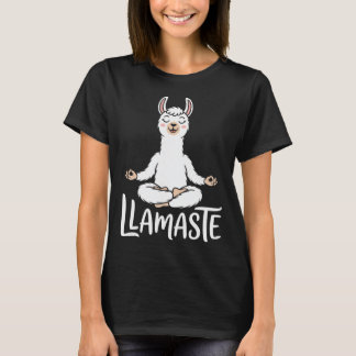 Camiseta Você chamou de Ioga Meditação Namaste Piada de Lha