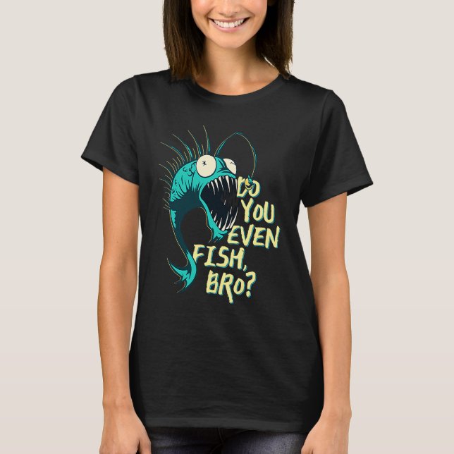 Camiseta Você Chega a Pescar, Irmão? (Frente)