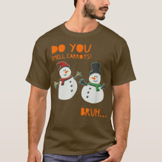 Camiseta Você Cheira Carrots Para Uma Bela Noite Christma?
