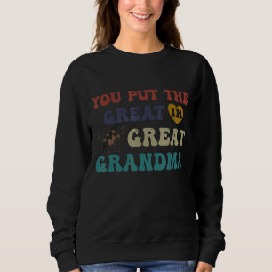 Camiseta Você colocou o Excelente na vovó Excelente
