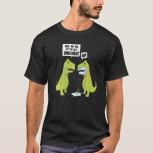 Camiseta Você Comeu O Último Unicórnio Dinossauro & Unicórn