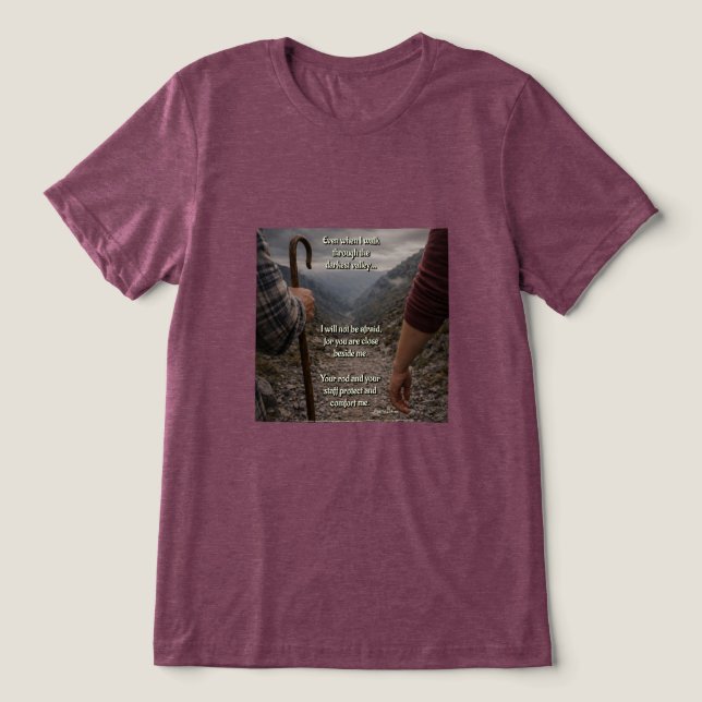 Camiseta Você Conforta Minha Alma (Design frontal)