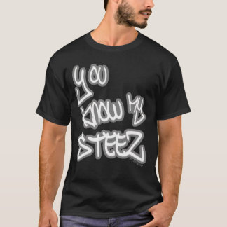 Camiseta Você conhece meu estilo de hip hop, gotejamento, f