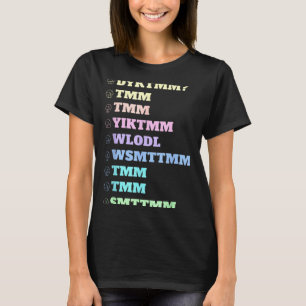 Camiseta Você Conhece o Homem do Muffin Dyktmm Nostalgia En