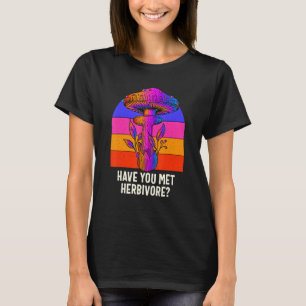 Camiseta Você Conheceu Herbivore Mushroom Vegano Cresc