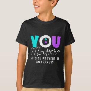 Camiseta Você Conscientização sobre Prevenção ao Suicídio