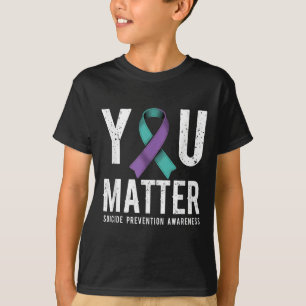 Camiseta Você Conscientização sobre Prevenção ao Suicídio