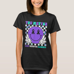 Camiseta Você Conscientização sobre Prevenção ao Suicídio F