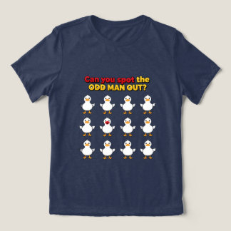 Camiseta Você consegue identificar o homem estranho engraça