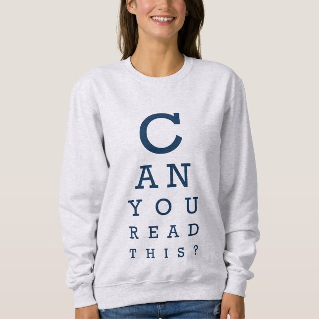 Camiseta Você consegue ler isto? (Frente)
