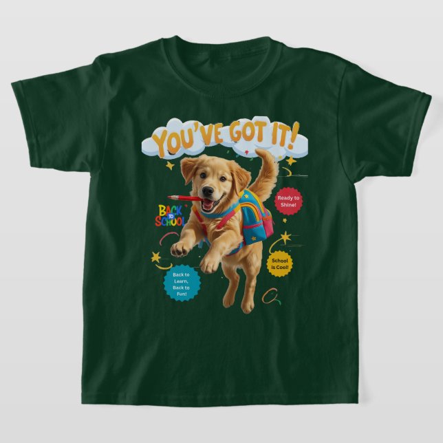 Camiseta Você Conseguiu! – Alegria de Volta às Aulas (Postura )
