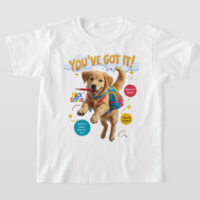 Camiseta Você Conseguiu! – Alegria de Volta às Aulas (Postura )