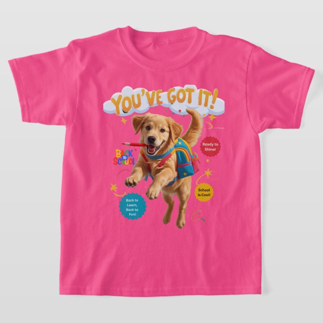 Camiseta Você Conseguiu! – Alegria de Volta às Aulas (Postura )