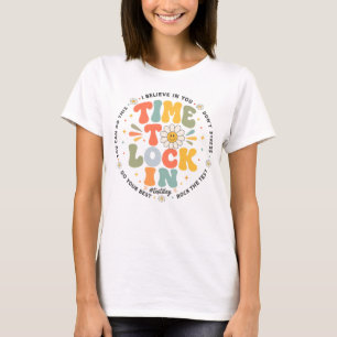 Camiseta Você Conseguiu Dia do Teste Testes Estaduais Hora 