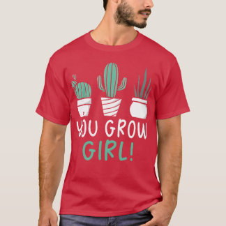 Camiseta Você Cresce Menina 70s retrô