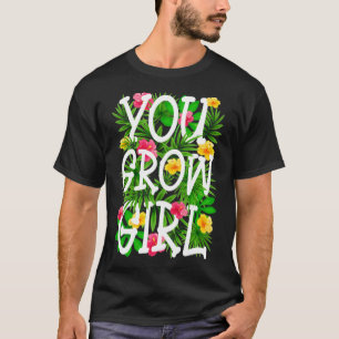 Camiseta Você Cultiva Garçom Floral Tipo Primavera Jardim F