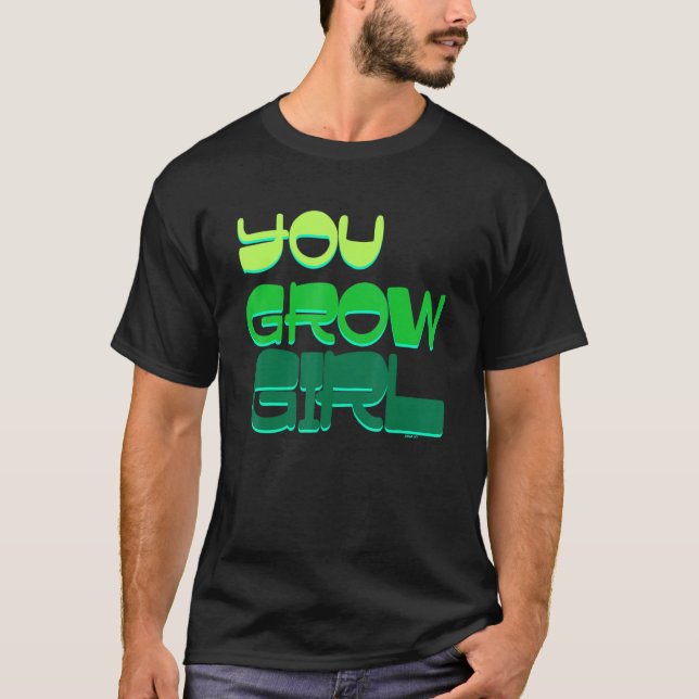 Camiseta Você cultiva jardinagem (Frente)