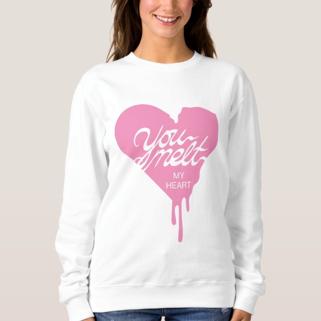 Camiseta "Você Derrete Meu Coração" (Frente)