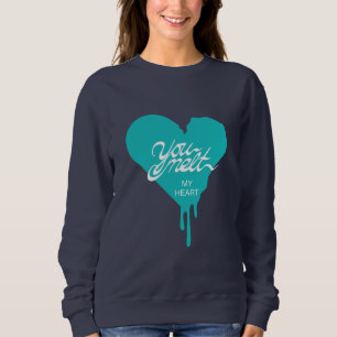 Camiseta "Você Derrete Meu Coração"