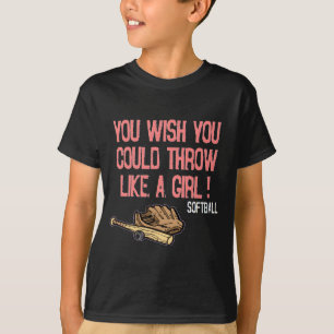 Camiseta Você deseja que você poderia jogar como uma