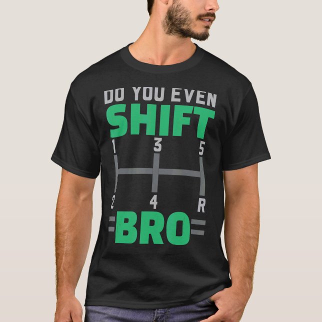 Camiseta Você Desloca O Carro Da Corrida De Carro? (Frente)