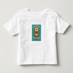 Camiseta Você deve estar em fotos com uma lontra de mar cúb