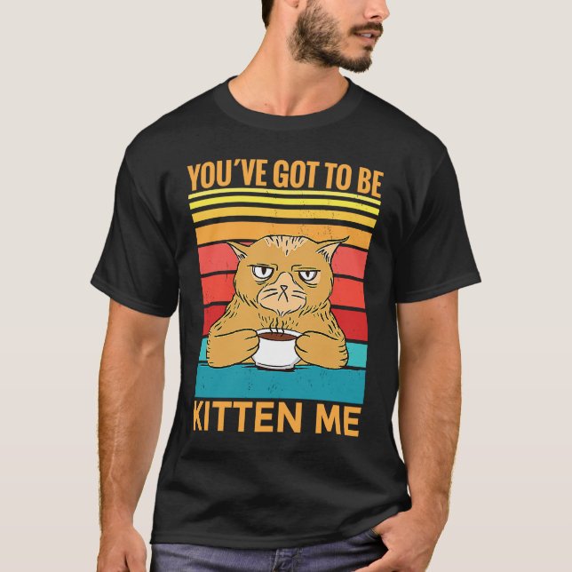 Camiseta Você Deve Estar Gatinhando Comigo  Eu  Gato (Frente)